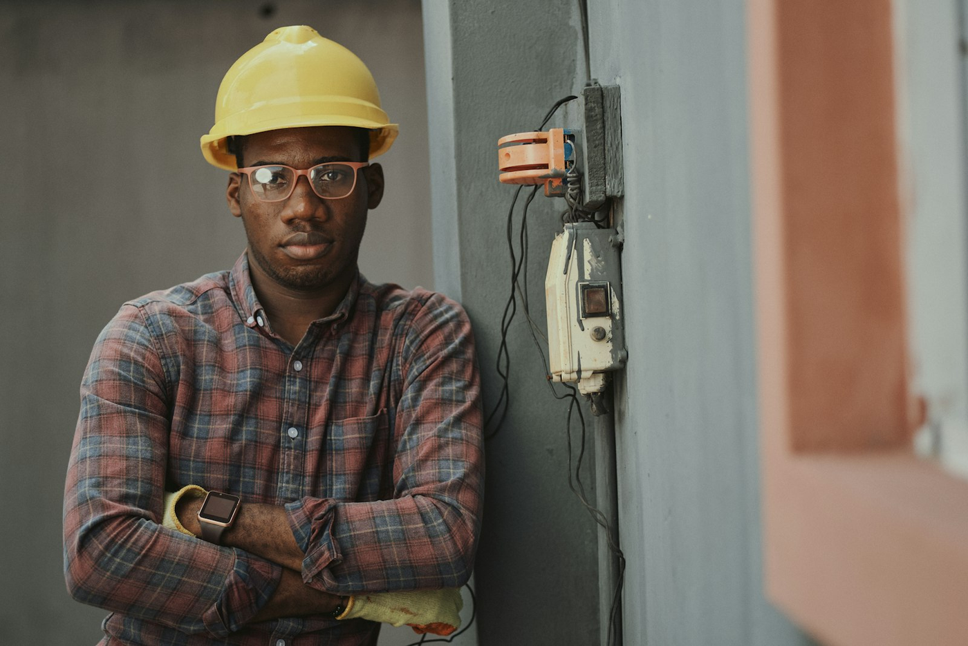 Electrician at work in Norco